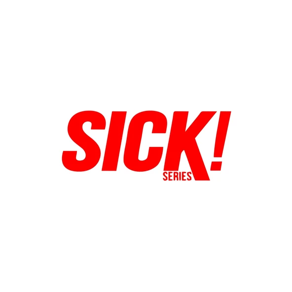 Sick Series Araba Sticker 17x17 Cm Kırmızı ürün görseli 1