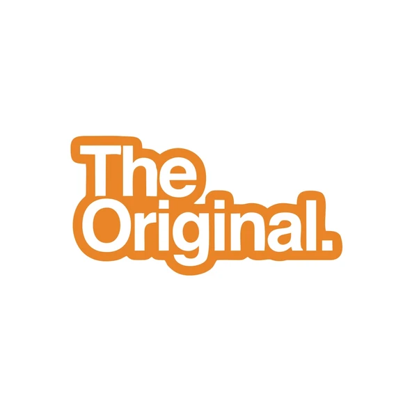 The Original. Araba Sticker 17x17 Cm Turuncu ürün görseli 1