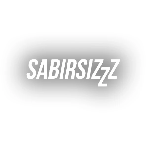 Sabırsızzz Araba Sticker 17x17 Cm Beyaz ürün görseli 1
