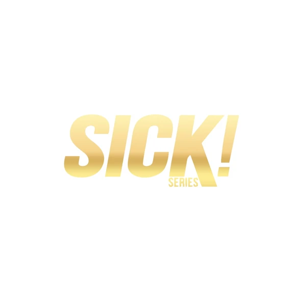 Sick Series Araba Sticker 17x17 Cm Gold ürün görseli 1