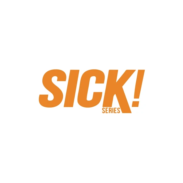 Sick Series Araba Sticker 17x17 Cm Turuncu ürün görseli 1