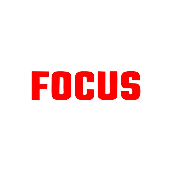 Focus Araba Sticker 17x17 Cm Kırmızı ürün görseli 1