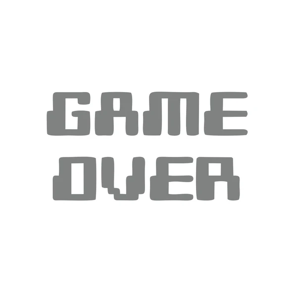 Game Over Araba Sticker 17x17 Cm Gri ürün görseli 1