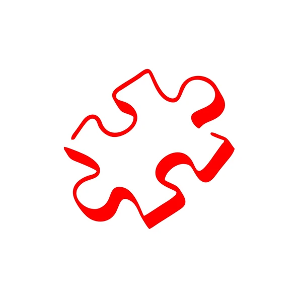 Puzzle Araba Stickeri 17x17 Cm Kırmızı ürün görseli 1