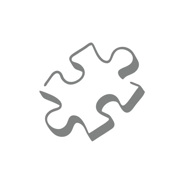 Puzzle Araba Stickeri 17x17 Cm Gri ürün görseli 1