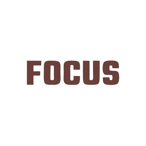 Focus Araba Sticker 17x17 Cm Kahverengi ürün görseli 1