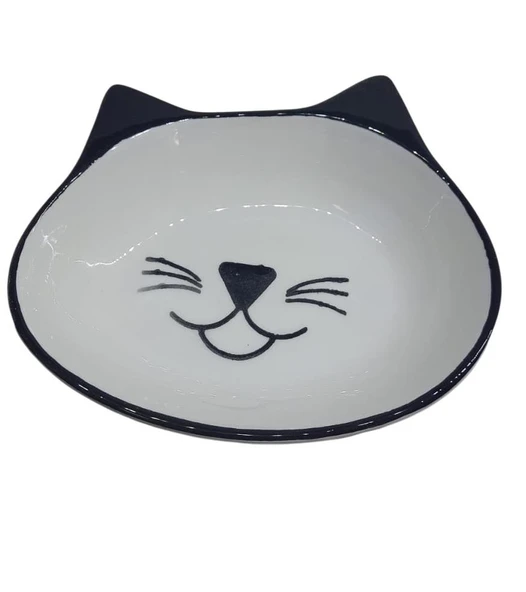 Bio Pet Active Seramik Kedi Mama Kabı 12-15-3,5cm No:1 ürün görseli 1