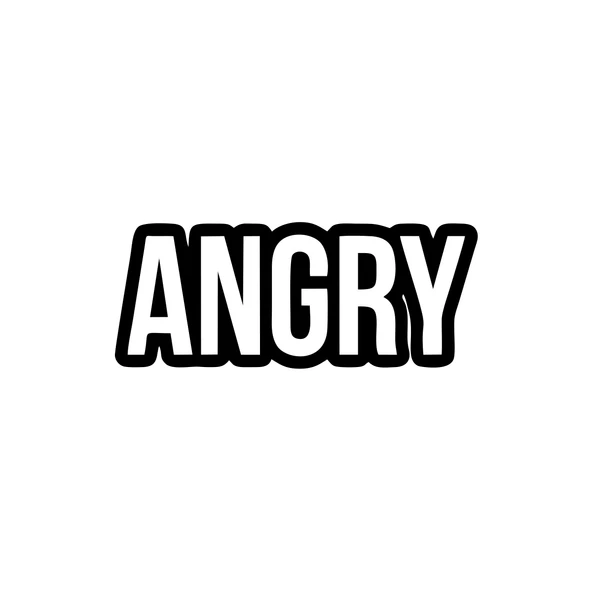 Angry Araba Sticker 17x17 Cm Siyah ürün görseli 1