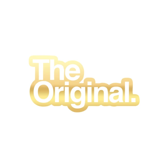 The Original. Araba Sticker 17x17 Cm Gold ürün görseli 1