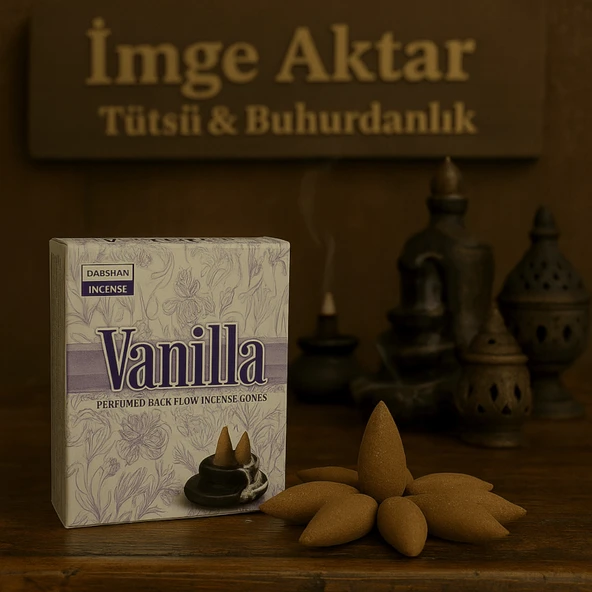 Darshan Vanilya (Vanilla) Geri Akış Tütsü (10 Adet) ürün görseli 1
