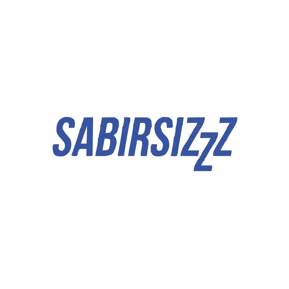 Sabırsızzz Araba Sticker 17x17 Cm Mavi ürün görseli 1