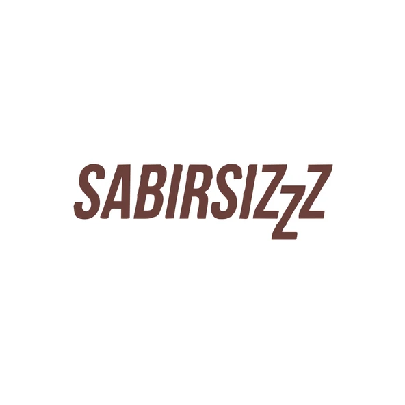 Sabırsızzz Araba Sticker 17x17 Cm Kahverengi ürün görseli 1