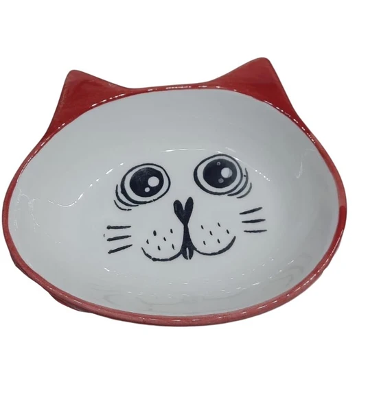 Bio Pet Active Seramik Kedi Mama Kabı 12-15-3,5cm No:6 ürün görseli 1
