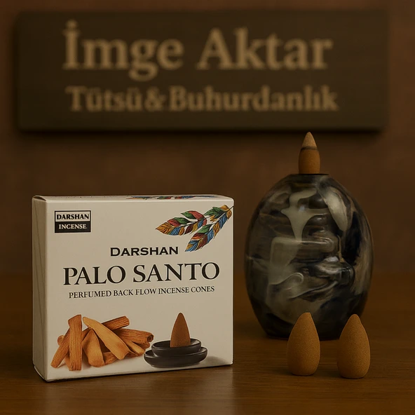 Darshan Palo Santo Geri Akış Tütsü (10 Adet) - Şelale Etkili ürün görseli 1