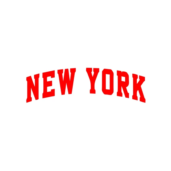 New York Araba Sticker 17x17 Cm Kırmızı ürün görseli 1