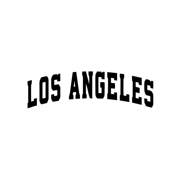 Los Angeles Araba Sticker 17x17 Cm Siyah ürün görseli 1