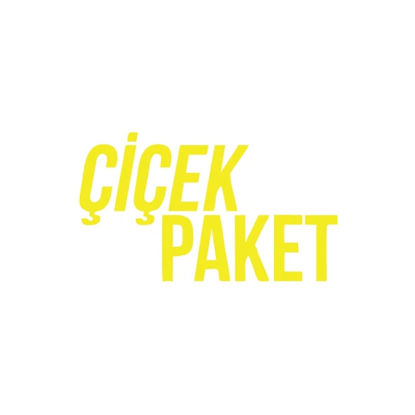 Çiçek Paket Araba Sticker 17x17 Cm Sarı ürün görseli 1