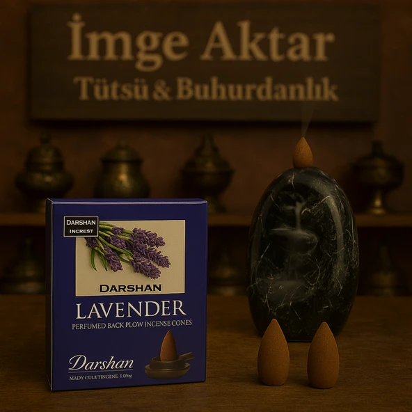 Darshan Lavanta Geri Akış Tütsü 10 Adet ürün görseli 1