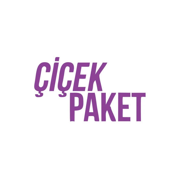 Çiçek Paket Araba Sticker 17x17 Cm Mor ürün görseli 1