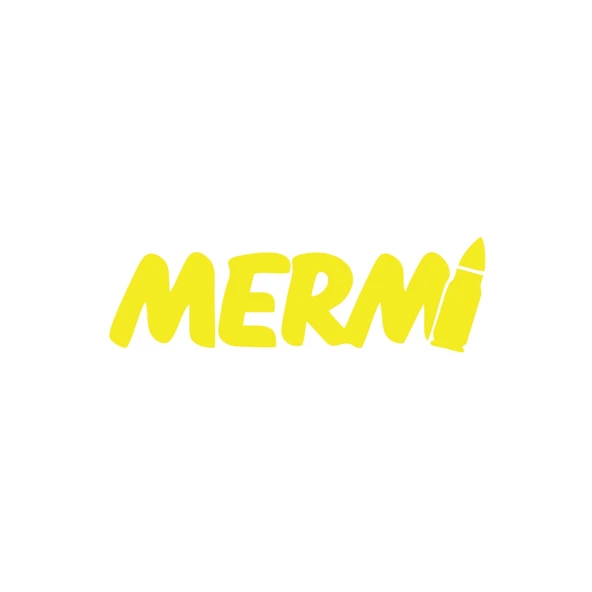 Mermi Araba sticker 17x17 Cm Sarı ürün görseli 1