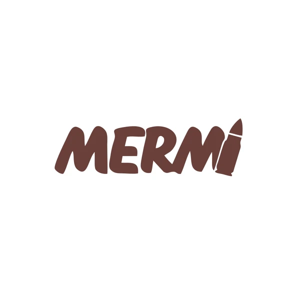 Mermi Araba sticker 17x17 Cm Kahverengi ürün görseli 1
