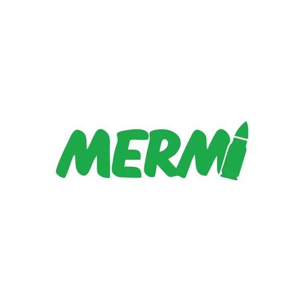 Mermi Araba sticker 17x17 Cm Yeşil ürün görseli 1