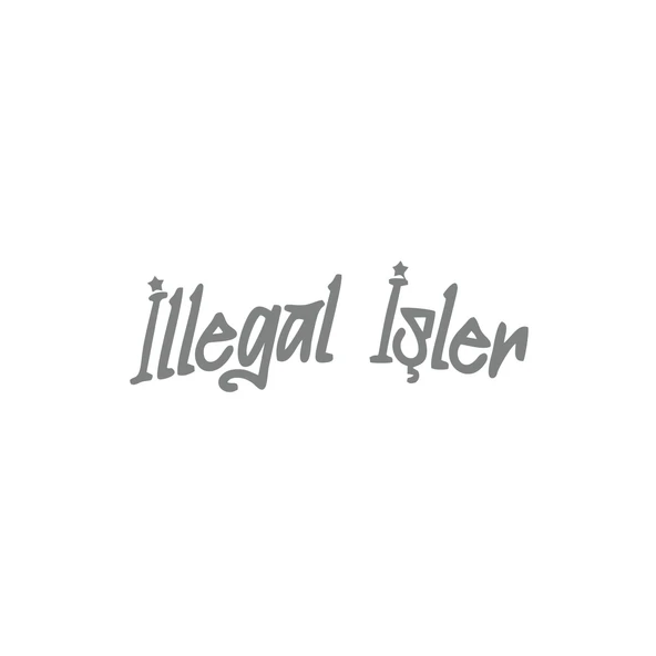 İllegal İşler Araba Sticker 17x17 Cm Gri ürün görseli 1