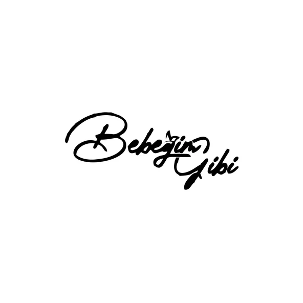 Bebeğim Gibi Araba Sticker 17x17 Cm Siyah ürün görseli 1