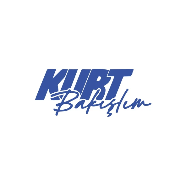 Kurt Bakışlım Araba Sticker 17x17 Cm Mavi ürün görseli 1