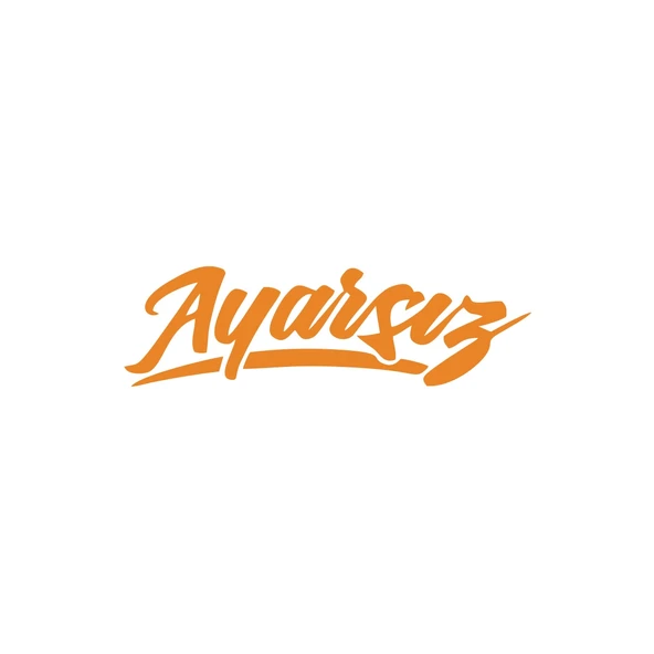 Ayarsız Araba Sticker 17x17 Cm Turuncu ürün görseli 1