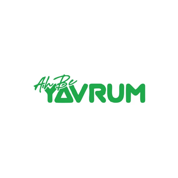 Ah Be Yavrum Araba Sticker 17x17 Cm Yeşil ürün görseli 1