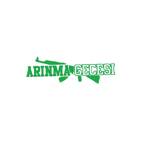 Arınma Gecesi Araba Sticker 17x17 Cm Yeşil ürün görseli 1