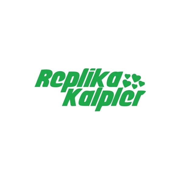 Replika Kalpler Araba Sticker 17x17 Cm Yeşil ürün görseli 1