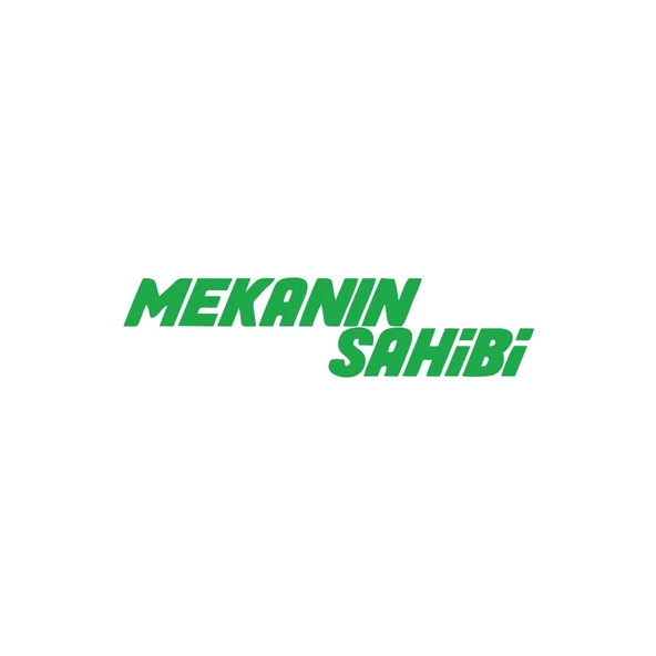 Mekanın Sahibi Araba Sticker 17x17 Cm Yeşil ürün görseli 1