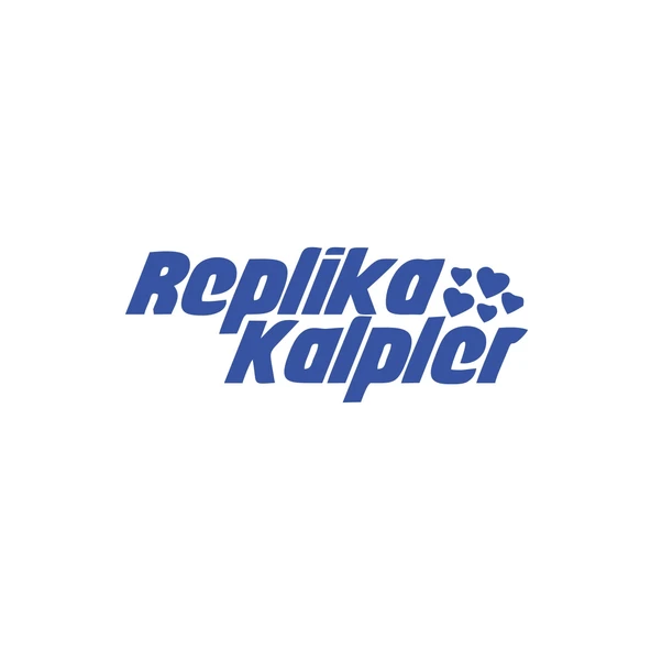 Replika Kalpler Araba Sticker 17x17 Cm Mavi ürün görseli 1