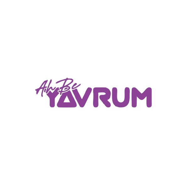 Ah Be Yavrum Araba Sticker 17x17 Cm Mor ürün görseli 1