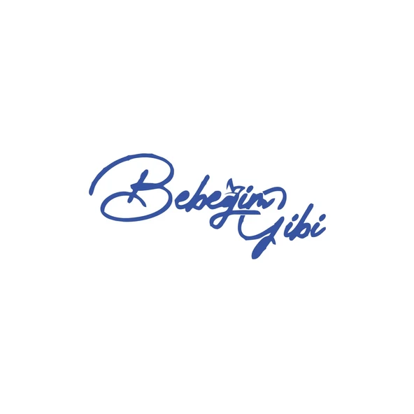Bebeğim Gibi Araba Sticker 17x17 Cm Mavi ürün görseli 1
