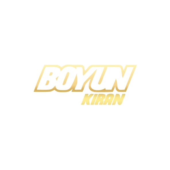Boyun Kıran Araba Sticker 17x17 Cm Gold ürün görseli 1
