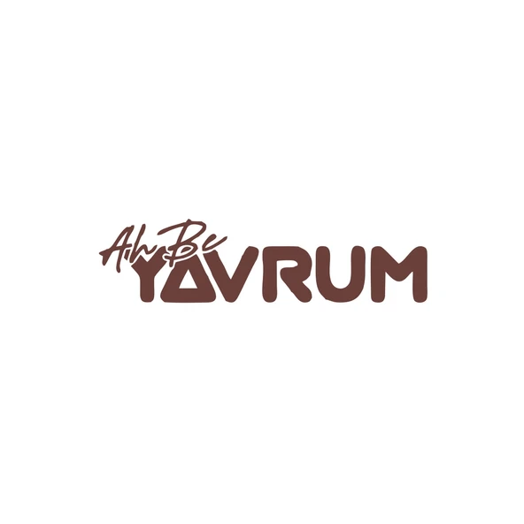 Ah Be Yavrum Araba Sticker 17x17 Cm Kahverengi ürün görseli 1