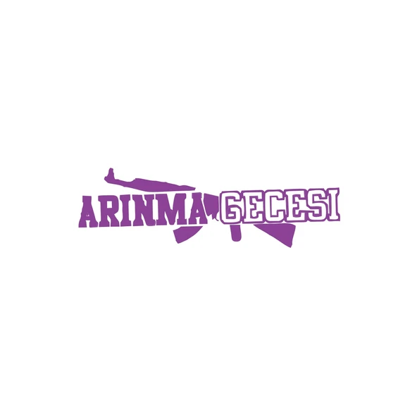 Arınma Gecesi Araba Sticker 17x17 Cm Mor ürün görseli 1