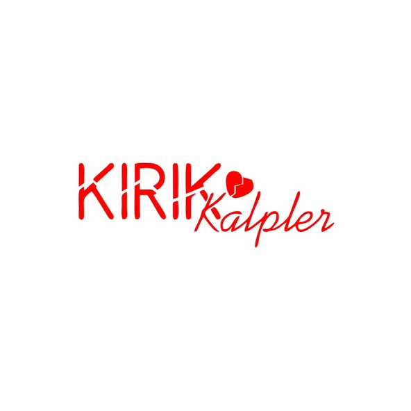 Kırık Kalpler Araba Sticker 17x17 Cm Kırmızı ürün görseli 1
