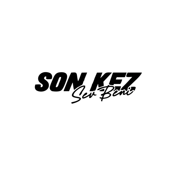 Son Kez Sev Beni Araba Sticker 17x17 Cm Siyah ürün görseli 1