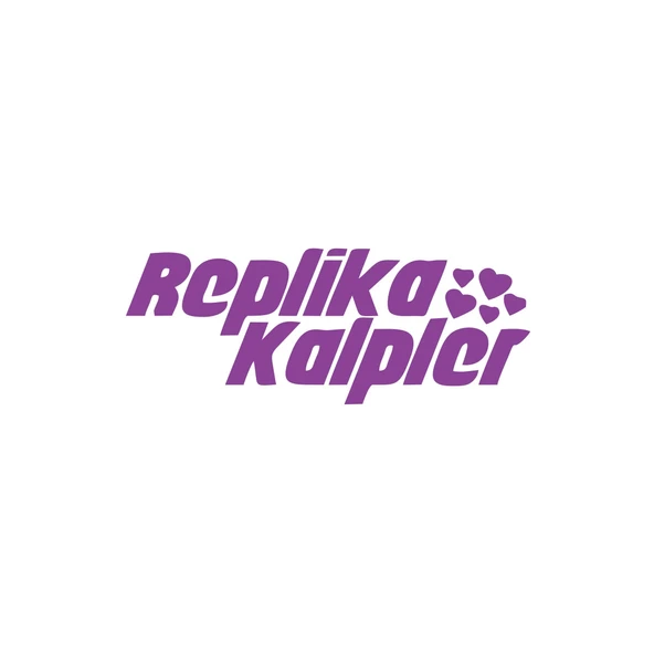 Replika Kalpler Araba Sticker 17x17 Cm Mor ürün görseli 1