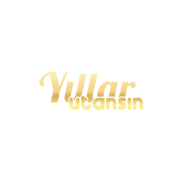 Yıllar Utansın Araba Sticker 17x17 Cm Gold ürün görseli 1