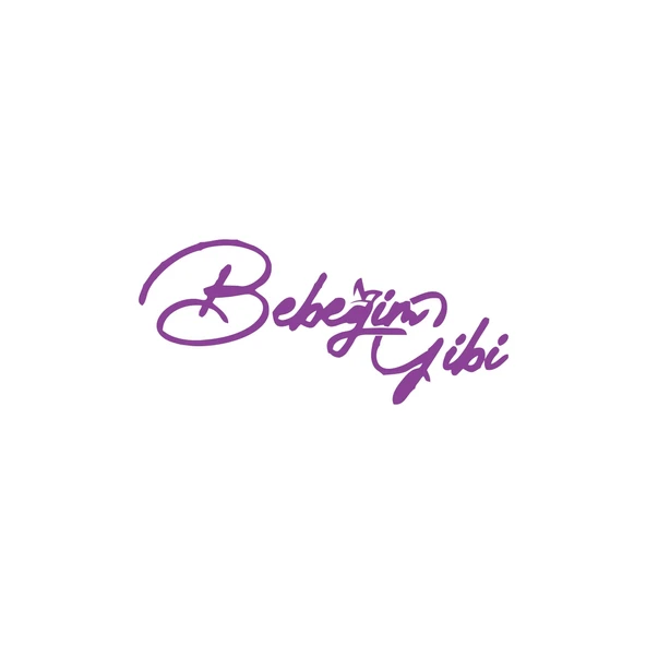 Bebeğim Gibi Araba Sticker 17x17 Cm Mor ürün görseli 1