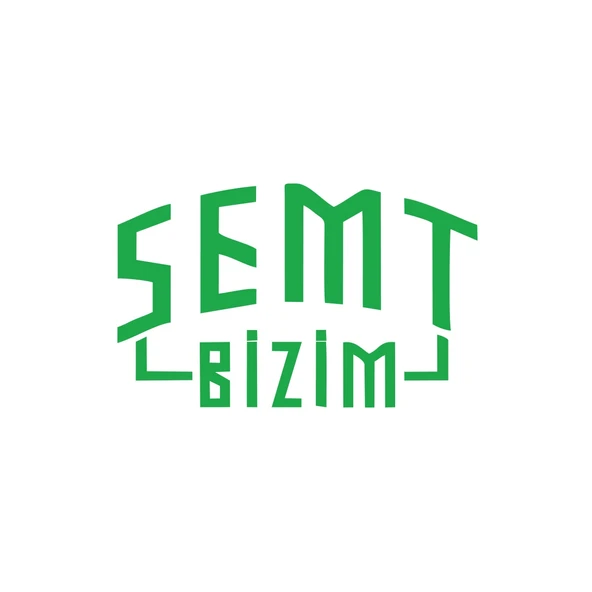 Semt Bizim Araba Sticker 17x17 Cm Yeşil ürün görseli 1