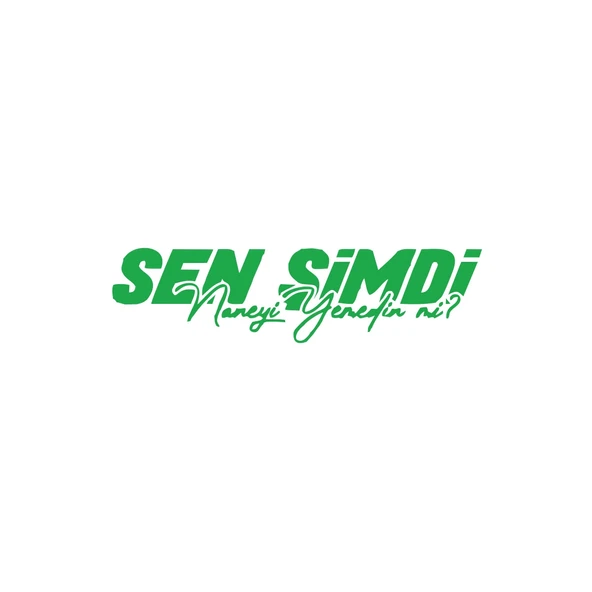 Sen Şimdi Naneyi Yemedin mi? Araba Sticker 17x17 Cm Yeşil ürün görseli 1