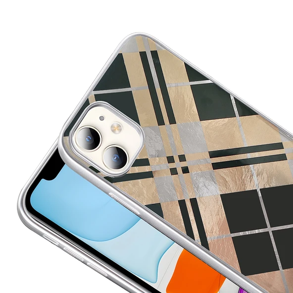 iPhone 11 Kılıf Desenli Mep Kapak - Resim 7