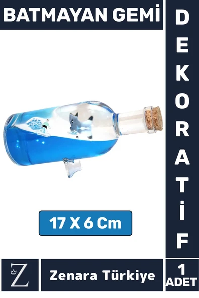 Premium Yüksek Kaliteli Dayanıklı Çok Şık Dekoratif Hediyelik Denizcilik Koleksiyon BATMAYAN GEMİ ürün görseli 1