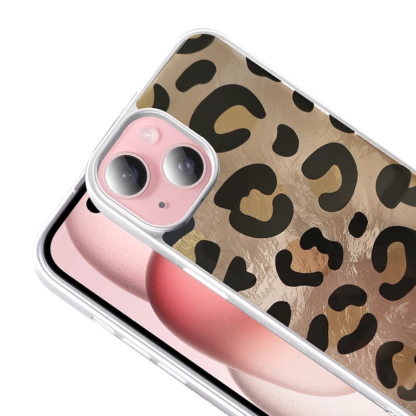 iPhone 13 Kılıf Desenli Mep Kapak - Resim 5